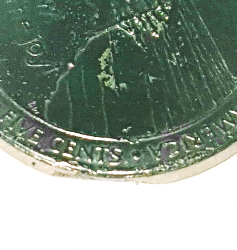 2005-P-Western-Waters-Jefferson-Nickel-With-A-Damaged-Rim